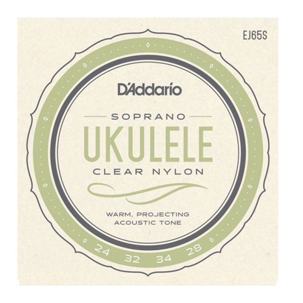 D'Addario EJ65S Ukulele Sopran